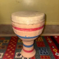 تمبک قدیمی سفالی