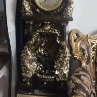 ساعت ایستاده و آینه کنسول