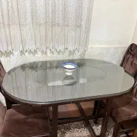 میز ناهاری خوری همراه چهار صندلی