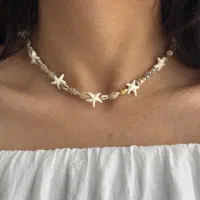 گردنبند صدف و ستاره دریایی