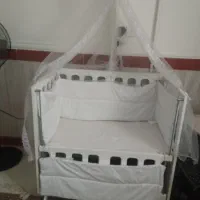 تخت نوزادی گهواره ای در حد