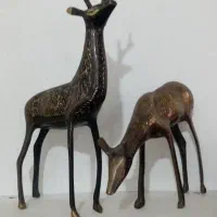 گوزن|مجسمه، تندیس، ماکت|چغادک, |دیوار