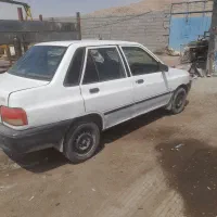 پراید مدل ۸۲ یه گل گیر رنگی وقلم گیری شهرضا