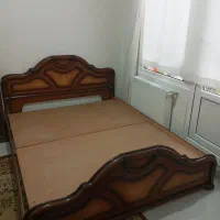 تخت دو نفره چوب اصل