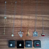 اکسسوری گردنبند و انگشتر اسم‌ (مهسا،شیما)