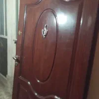 درب ورودی تمام چوب سنگین