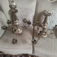 دوعدد لوستر برنز وزن هرکدام یک و نیم کیلو