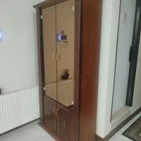 جا کفشی به همراه جالباسی چوبی