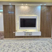 کاغذ دیواری دیوار تی وی
