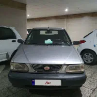 پراید 141 دوگانه سوز کارخانه.یک گلگیر رنگ