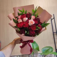 لیلیوم ۳۵۰ 20 شاخه رز ۸۰۰ دسته گل تولد ماشین عروس