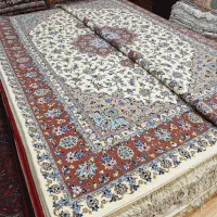 جفت فرش ۶متری دستباف کاشان کرم گلبهی|فرش|تهران, اکباتان|دیوار