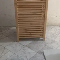 سبد چوبی رخت چرک