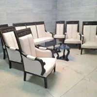 مبل کتیبه ۹ نفره با پارچه نو لینا