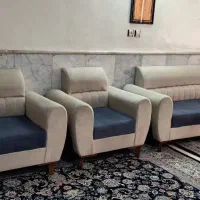 تمیزوسالم بدون شکستگی مبل ۷نفره