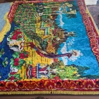 دیوار کوب مخملی