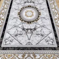 فرش ۹ متری ۵۰۰ شانه طرح سنگی لوکس(نقد و اقساط)