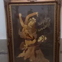 تابلو چوب  کار دست نوستالوژی