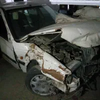 پژو پارس تصادفی