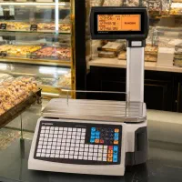 ترازو لیبل پرینترwifi (لیبل زن)رادین کارکرده در حد
