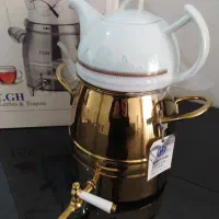 ست کتری قوری برندT.GH قیطاسی