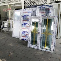 پنجره دوجداره UPVC درب پی وی سی+مستقیم از کارخانه