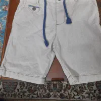 شلوارک کتان بچه گانه در حد نو نو