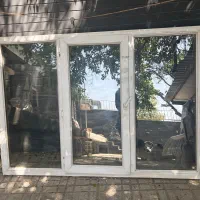 پنجره UPVC کارکرده سالم (۲ عدد)