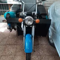 موتورسیکلت یاماها RS 125 سه چرخ سالم