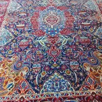 فرش دستبافت ۱۲متری مناسب خانه باغ ضخیم و زیبا