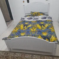 تخت۱ونیم نفره نونو همراه تشک و کفی