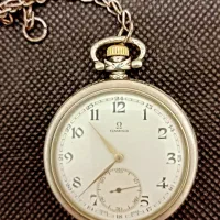 ساعت جیبی نقره امگا