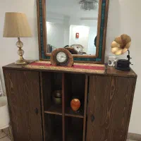 فروش کنسول در حد نو تمام چوب