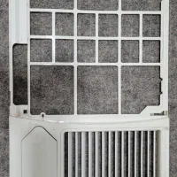 قاب جلو کولر پنجره ای گری