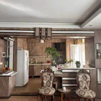 نصب برچسب کابینت،کمد دیواری و دیوار پوش ،مات کن