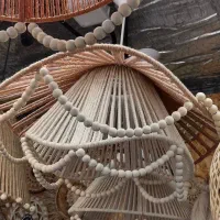 فروش لوستر مکرومه و بوهمی / بهترین کیفیت