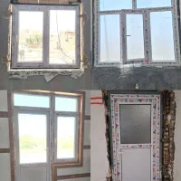 درب پنجره دوجداره UPVC + فروش و نصب قیمت مناسب