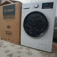 لباسشویی8کیلو اسنوا درحدجهیزیه 2ماه کار در ماهواره