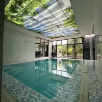 اجاره روزانه استخر سرپوشیده آبگرم داخل بنا