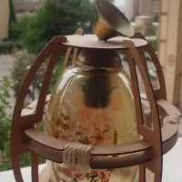 لوستر چوبی