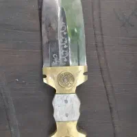 خنجر کلکسیونی دسته شاخ استاد شمس بزرگ