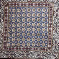 سفره (رومیزی) قلمکار اعلا طرح صندوقی