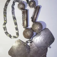 گردنبند نقره قاجاری