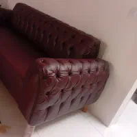 مبل ۳ نفره چرم