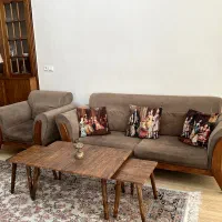 مبلمان ۷ نفره شیک فروش به علت جابه‌جایی