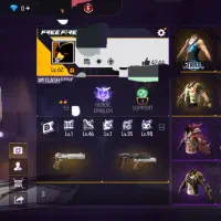 اکانت فری فایر طاق با سونی ۲ فوری