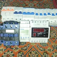 کنتاکتور.رله.ساعت نجومی و کلید مینیاتوری