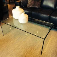 میز جلو مبلی شیشه‌ای - تولید صفر تا صد + تضمین