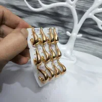 گوشواره کوچک حلقه ای ژوپینگ