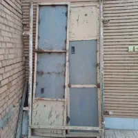 درب دولنگه چهار دیواری یا باغ
